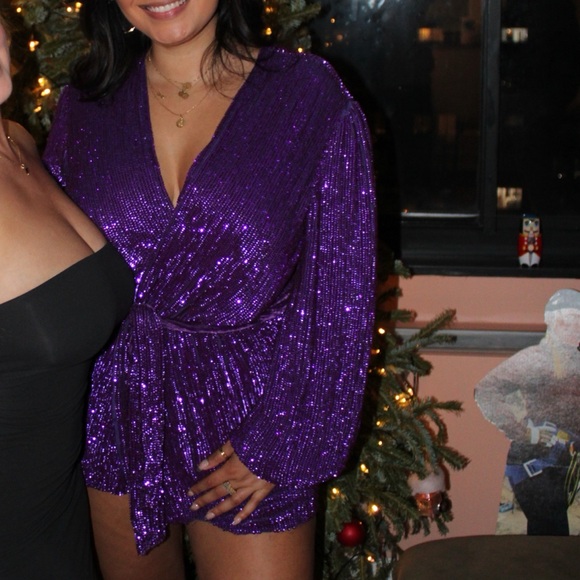 Retrofete Dresses & Skirts - Retrofete Purple Mini Dress